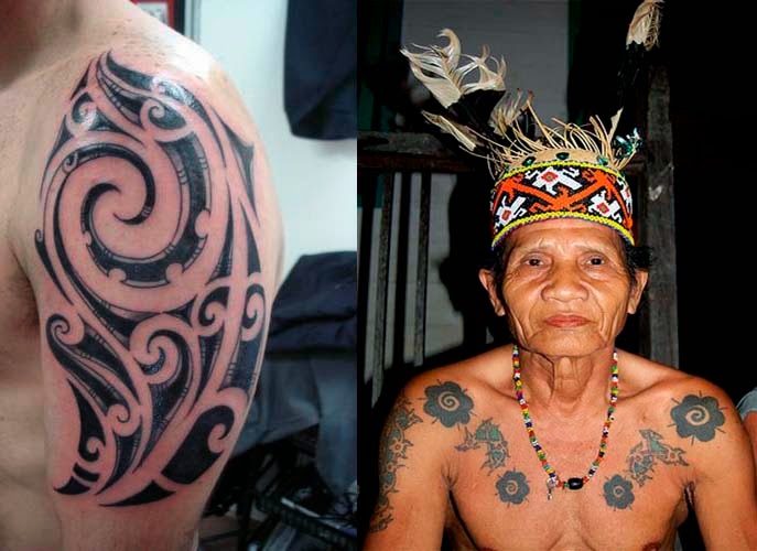 23+ Suku Dayak Tato, Konsep Spesial!