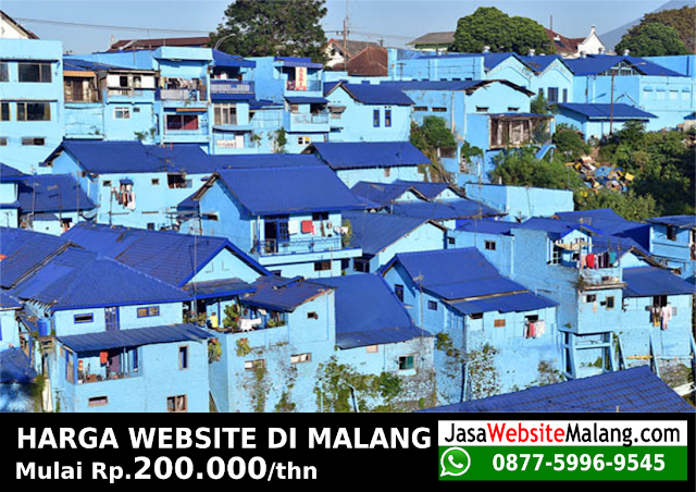 HARGA WEBSITE DI MALANG Mulai Rp. 200.000/tahun (Nett, tanpa biaya lain) 