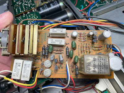 Sansui 9090_Protection Circuit Board (F-2547)_before servicing