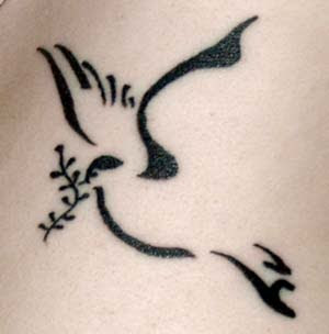 dove tattoo