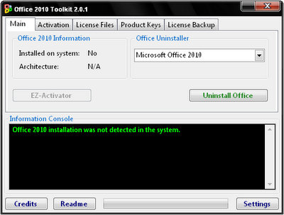 Free Download Office 2010 Toolkit 2.0.1