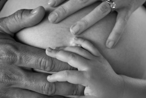 Image: Maternity Photos: Belly, hands, hands on belly, by Roberta Lott on FreeImages