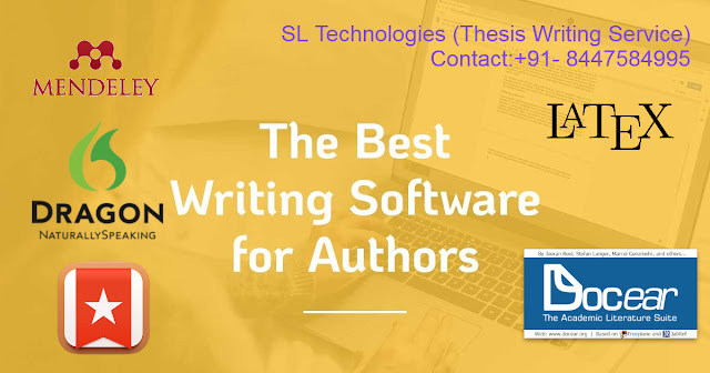 The Best Software for Writing Dissertation, Thesis, Research Paper & Book Publishing