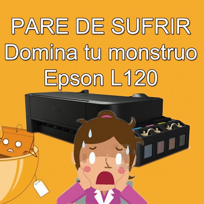 SOLUCIONA LOS PROBLEMAS CON TU EPSON L120 Y SUBLIMA FELIZ