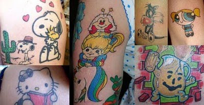 Cartoon Tattoos Collection