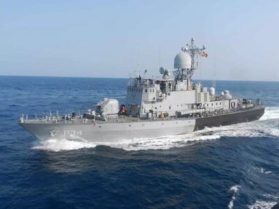 'INS Ajay' was retired after 32 years in the Indian Navy.