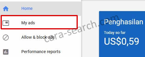 Cara Memasang Kode Google Adsense di Sidebar Blog