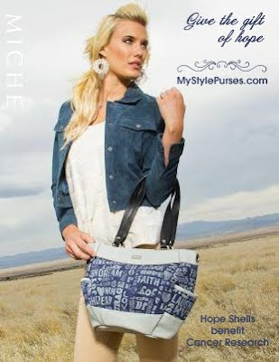  Miche Blue Hope Shells