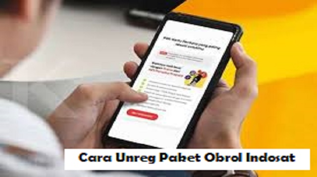 Cara Unreg Paket Obrol Indosat