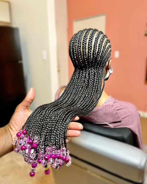 Braids Hairstyles 2022 Pictures With Beads.