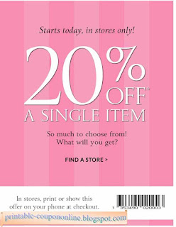 Free Printable Victoria's Secret Coupons