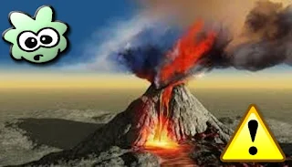ما سبب في انفجار البركان؟