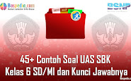 Komplit - 45+ Pola Soal Uas Sbk Kelas 6 Sd/Mi Dan Kunci Jawabnya Terbaru