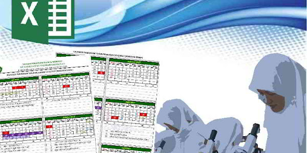 Kalender Pendidikan Kemenag 2016/2017 Versi Excel