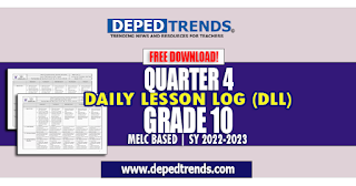 GRADE 8 DAILY LESSON LOG (DLL 10) QUARTER 4 SY 2022-2023