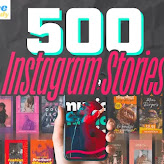 500+ INSTAGRAM STORIES GRAPHICS BUNDLE