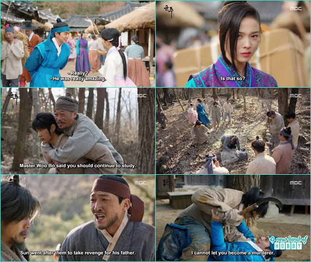 hwa goong become all jealous when saw crown prince with ga eun - Master of the Mask: Episode 3 & 4