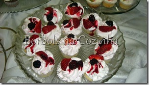 Curso de Cupcakes Frutas Vermelhas