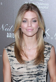 AnnaLynne McCord Long Layered Hairstyle