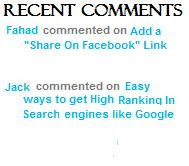 s real useful to Show Recent Comments on primary weblog page Easiest Way to demo recent comments on your blog