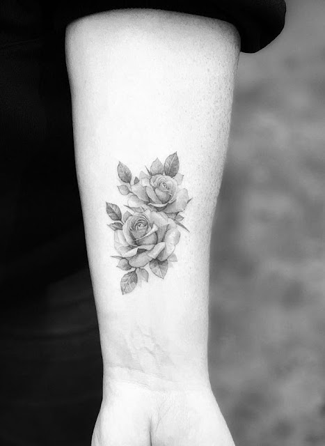 Tatuagens femininas de flores