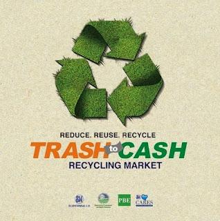 TRASH TO CASH Recycling Market, SM City Marikina, SM Marikina