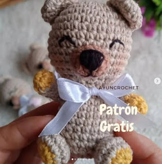 PATRON GRATIS OSO AMIGURUMI 59505