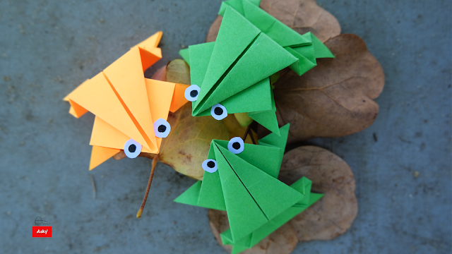 Origami Frog