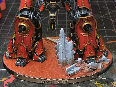 Legio Ignatum Warmaster Titan for Adeptus Titanicus WIP