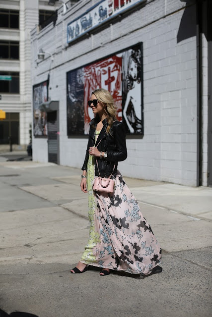 Fashion blogger Blair in casual look