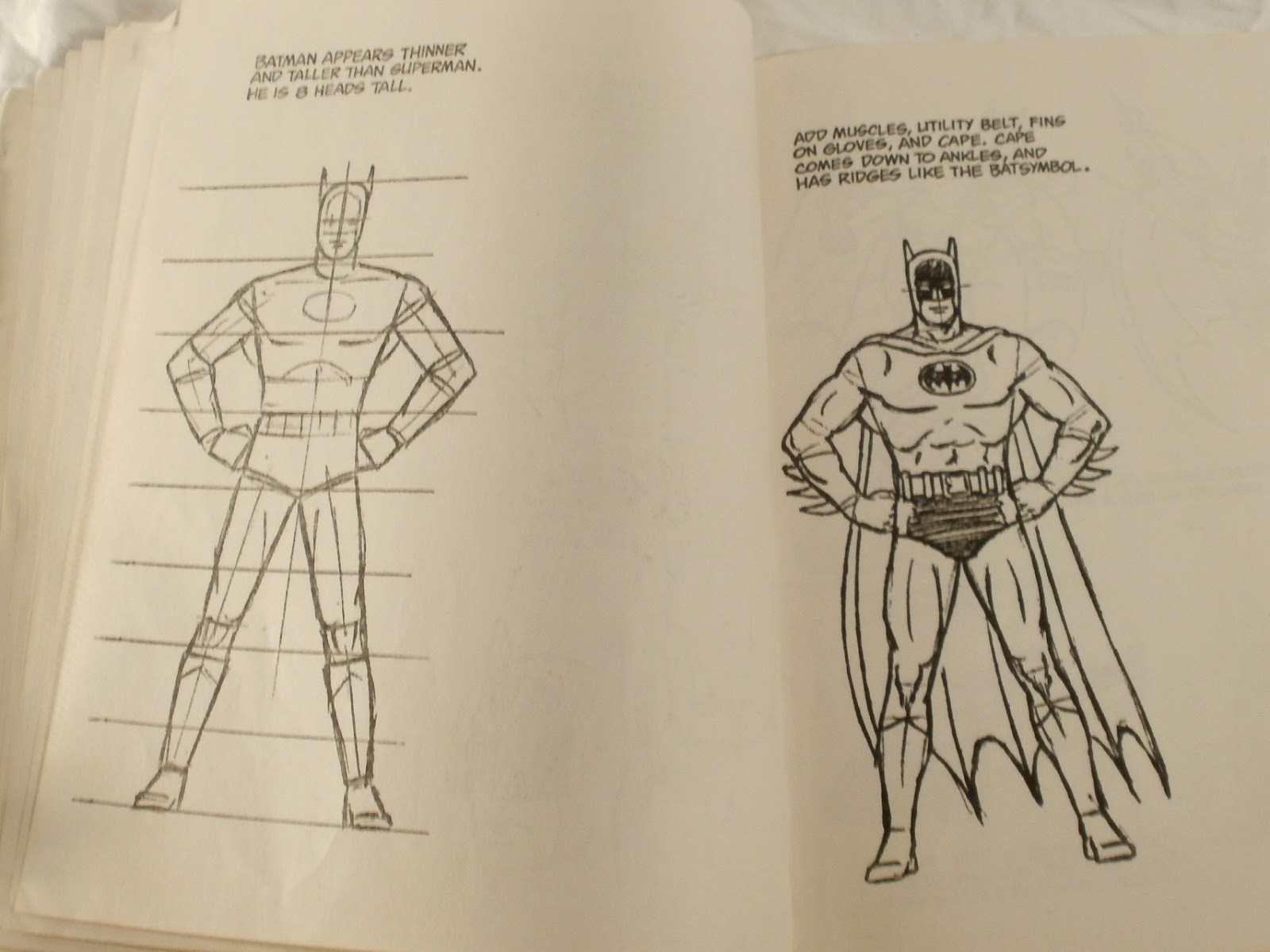Mixed Up Monster Club Batman Vintage 1983 Quot How To Draw