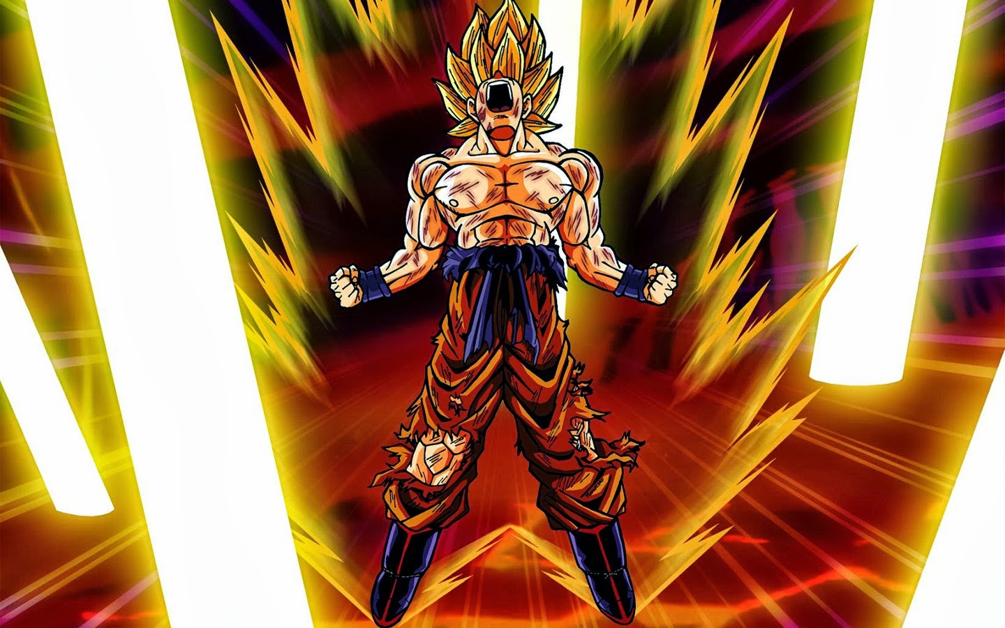 Imagen Goku enfadado en namek jpg Dragon Ball Wiki - imagenes de goku enfadado