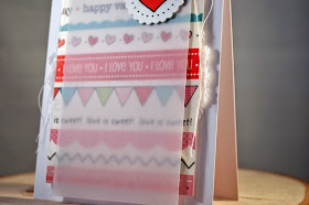 SRM Stickers Blog - Love Cards Trio by Stacey - #valentine #borders #punchedpieces #stickers #heartdoily #labels #twine #shimmer #glassinebags