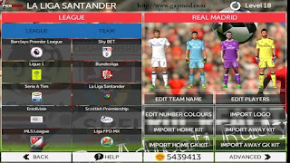 Download FTS Mod PES 2017 v3 by Rudy Apk + Data