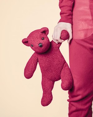 Boneka Teddy Bear Merah