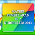 MATERI PEMBELAJARAN TK A KURIKULUM 2013