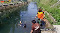 Serma Abdulloh Fawzi, Dansub 11 Sektor 22 Patroli Sungai Temukan Anak-anak Berenang di Sungai yang Bersih