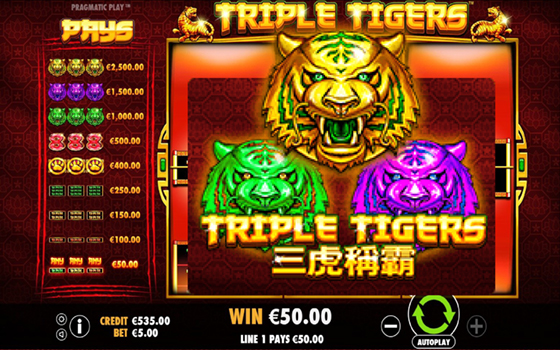 Goldenslot Triple Tigers