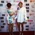 OMG ! : FAIZA ALLY AVAA T-SHIRT TUPU KWENYE ZARI ALL WHITE PARTY..