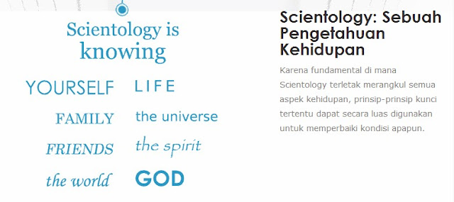 TOM CRUISE  Pertanyaan: Apakah Scientology itu Kristen atau bidat?  Jawaban: Scientology adalah agama yang sulit untuk diringkaskan. Scientology menjadi populer karena beberapa selebriti Hollywood menganutnya. Scientology didirikan pada 1953 orang penulis fiksi L. Ron Hubbard, empat tahun setelah dia mengeluarkan pernyataan. “Saya ingin mendirikan suatu agama – di situ ada banyak uang.” Di sana pula dia mendapatkan kekayaan – Hubbard menjadi multi-jutawan.  Scientology mengajarkan bahwa umat manusia adalah makhluk kekal (disebut Thetan) yang bukan berasal dari planet ini, dan manusia terperangkap oleh materi, energi, ruang dan waktu (matter, energy, space, time/MEST). Bagi penganut Scientology keselamatan datang melalui proses yang disebut “auditing” di mana “engram" (pada dasarnya kepahitan masa lalu dan ketidaksadaran yang menghasilkan rintangan energi) disingkirkan. Auditing adalah proses yang lama dan dapat berharga ratusan ribu dollar. Ketika akhirnya semua engram disingkirkan, Thetan dapat kembali mengendalikan MEST dan bukannya dikendalikan olehnya. Sampai pada keselamatan, setiap Thetan terus menerus bereinkarnasi.  Scientology adalah agama yang amat mahal untuk dianut. Setiap aspek Scientology memiliki biaya yang berkaitan dengannya. Itu sebabnya "bangku-bangku” Scientology hanya dipenuhi oleh yang kaya. Itu juga adalah agama yang amat ketat dan tegas menghukum mereka yang mencoba meninggalkan ajaran dan keanggotaannya. “Kitab sucinya” hanya terbatas pada tulisan dan pengajaran L. Ron Hubbard.  Meskipun penganut Scientology akan mengklaim bahwa Scientology itu sepaham dengan keKristenan, Alkitab menyanggah setiap kepercayaan yang mereka anut. Alkitab mengajarkan bahwa Allah berdaulat dan satu-satunya Pencipta alam semesta (Kejadian 1:1); umat manusia diciptakan oleh Allah (Kejadian 1:27); keselamatan hanya tersedia untuk manusia oleh anugrah melalui iman di dalam karya Yesus Kristus yang sudah selesai (Filipi 2:8); keselamatan adalah hadiah cuma-cuma yang diterima manusia tanpa perlu berbuat apa pun (Efesus 2:8-9); dan Yesus Kristus hidup dan kini duduk di sebelah kanan Allah Bapa (Kisah 2:33; Efesus 1:20; Ibrani 1:3), menantikan saat di mana Dia akan mengumpulkan umat-Nya kepada-Nya untuk berdiam bersama Dia di surga dalam kekekalan. Semua orang lain akan dibuang ke dalam neraka, terpisah dari Allah untuk selama-lamanya (Wahyu 20:15).  Scientology secara pasti menyangkal keberadaan Allah Alkitab, surga dan neraka. Bagi penganut Scientology, Yesus Kristus hanya seorang guru yang baik yang sayangnya salah dihukum mati. Scientology berbeda dari keKristenan Alkitab dalam setiap doktrin penting. Beberapa perbedaan yang paling penting diringkaskan di bawah ini.  Allah: Scientology percaya bahwa ada banyak allah dan beberapa illah itu lebih tinggi dari illah-illah lainnya. KeKristenan Alkitab di pihak lain mengakui Allah yang esa dan sejati yang mengungkapkan diri-Nya kepada kita di dalam Alkitab dan melalui Yesus Kristus. Mereka yang percaya kepada-Nya tidak dapat percaya konsep yang salah tentang Allah sebagaimana yang diajarkan dalam Scientology.  Yesus Kristus: Sama seperti ajaran sesat lainnya, Scientology menyangkal keillahian Kristus. Bukannya mengikuti pandangan Alkitabiah mengenai siapa Kristus itu dan apa yang Dia lakukan, mereka memberi Dia ciri-ciri dari allah tingkat rendah yang mendapat status yang legendaris setelah bertahun-tahun. Alkitab jelas sekali mengajarkan bahwa Yesus adalah Allah yang menjadi daging dan melalui inkarnasinya Dia dapat menjadi korban untuk dosa-dosa kita. Adalah melalui kematian dan kebangkitan Kristus kita memiliki harapan untuk hidup dalam kekekalan bersama dengan Allah (Yohanes 3:16).  Dosa: Scientology percaya bahwa manusia pada dasarnya bersifat baik dan mengajarkan bahwa merupakan suatu hal yang hina dan tercela kalau memberitahu seseorang bahwa dia harus bertobat atau dia itu jahat. Di sisi lain, Alkitab mengajarkan bahwa manusia berdosa dan satu-satunya harapan baginya adalah dia menerima Kristus sebagai Tuhan dan Juruselamat-Nya (Roma 6:23).  Keselamatan: Scientology percaya pada reinkarnasi dan bahwa keselamatan pribadi dalam hidup ini adalah kebebasan dari siklus kelahiran dan kematian yang berkaitan dengan reinkarnasi. Mereka percaya bahwa praktik keagamaan dari semua kepercayaan adalah jalan universal kepada hikmat, pengertian dan keselamatan. Sebaliknya Alkitab mengajarkan bahwa hanya ada satu jalan keselamatan dan itu adalah melalui Yesus Kristus. Yesus sendiri berkata, “Kata Yesus kepadanya: "Akulah jalan dan kebenaran dan hidup. Tidak ada seorangpun yang datang kepada Bapa, kalau tidak melalui Aku” (Yoh 14:6).  Membandingkan ajaran Scientology dengan Alkitab, kita melihat bahwa keduanya jarang memiliki kesamaan. Scientology hanya menjauhkan orang dari Allah dan hidup kekal. Scientology, walaupun kadang-kadang menyamarkan kepercayaannya dengan bahasa yang mirip keKristenan, kenyataannya berseberangan dengan keKristenan dalam setiap ajaran intinya. Scientology jelas, dan sudah pasti, bukan Kristen  Baca lebih lanjut: http://www.gotquestions.org/Indonesia/scientology.html#ixzz2k7FsZqVh                     http://id.wikipedia.org/wiki/Scientology    Scientology adalah sekumpulan ajaran dan teknik terkait yang dikembangkan oleh pengarang Amerika, L. Ron Hubbard selama sekitar 30 tahun, dimulai pada 1952 sebagai suatu filosofi pertolongan diri-sendiri, perkembangan dari sistem pertolongan diri-sendirinya yang lebih awal, Dianetika. Ajaran ini mengklaim menawarkan suatu metodologi yang eksak (pasti) untuk menolong manusia mencapai kesadaran keberadaan rohaninya melintasi beberapa masa hidupnya dan, pada saat yang bersamaan, untuk menjadi lebih efektif di dunia fisik. Nama "Scientology" juga digunakan untuk merujuk kepada Gereja Scientology yang kontroversial, organisasi terbesar yang mempromosikan praktik Scientology. Gereja ini sendiri adalah bagian dari jaringan korporasi terkait yang mengklaim pemilikan dan wewenang tunggal untuk menyebarkan Dianetika dan Scientology. Scientology menyatakan bahwa tujuannya adalah "merehabilitasi" thetan (kira-kira setara dengan jiwa) untuk memperoleh kembali keadaannya semula berupa "kebebasan total." Para jurubicara gereja ini dan praktisinya memberikan kesaksian bahwa ajaran-ajaran Hubbard (yang disebut "Teknologi" atau "Tek" dalam terminologi Scientology) telah menyelamatkan mereka dari begitu banyak masalah dan memampukan mereka untuk lebih menyadari potensi tertinggi mereka dalam bisnis maupun kehidupan pribadi mereka.[3][4] Namun, para pengamat luar - termasuk wartawan, anggota parlemen, lembaga-lembaga pemerintahan nasional dari sejumlah negara - telah mencapai kesimpulan tentang Scientology yang sangat bertentangan dengan penggambaran diri Gereja ini. Di antaranya termasuk tuduhan-tuduhan bahwa Gereja ini adalah sebuah usaha komersial tidak jujur, yang mengganggu para kritikusnya dan secara brutal mengeksploitir anggota-anggotanya.[5][6] Meskipun beberapa pakar dan banyak pemerintahan dunia [7] menerima Scientology sebagai sebuah agama yang bonafid,[8][9] Scientology juga telah digambarkan sebagai pseudo agama, sebuah ajaran sesat[10] atau sebuah perusahaan transnasional.[9]            http://uniknya.com/2012/07/5-selebritas-top-penganut-scientology-bagian-i/   5 Selebritas Top Penganut Scientology (Bagian I) 5 July 2012 | Posted by: uniknya.com Oleh: Ilham Santoso  [UNIKNYA.COM] Baru-baru ini terdengar kabar bahwa pasangan artis Hollywood papan atas, Tom Cruise dan Katie Holmes, sedang mengurusi perceraian mereka ungkap sumber seperti dilansir Radar Online, Selasa (3/7/2012).  Di luar perceraian mereka, mungkin pembaca pernah mendengar ajaran Scientology ini. Ringkasnya, Scientology adalah ajaran baru yang merekrut banyak selebritas Hollywood dan menerima banyak kecaman dari pihak gereja dan dari mantan anggotanya. Ajaran ini sangat cocok sekali untuk kaum selebritas yang menginginkan kebebasan privasi. Makanya, banyak sekali selebritas Hollywood yang tertarik dengan ajaran ini. Tercatat, ada ratusan selebritas yang menjadi anggotanya. Ada yang terang-terangan mengaku bahwa dirinya anggota Scientology dan ada juga yang tidak. Kelima di antaranya adalah sebagai berikut:   Kesepuluh selebritas yang kami bahas merupakan sebagian kecil dari jumlah jutaan penganut ajaran Scientology. Perkembanga agama ini maju pesat. Penganutnya telah tersebar di hampir 160 negara. Bagaimana bila ajaran ini tiba di Indonesia? Atau memang sudah?                    http://id.answers.yahoo.com/question/index?qid=20080923111343AAFkjbe  Scientology adalah salah satu gerakan yang bergerak bukan saja sebagai salah satu aliran agama namun juga menyatakan diri sebagai gerakan pengembangan diri. Sebagai agama disebut sebagai 'Church of Scientology' dan banyak didirikan di berbagai negara termasuk di Indonesia.  Sekalipun disebut sebagai 'Church' namun Scientology berbeda dengan 'Gereja yang berpusat pada Kristus', Scientology memusatkan diri pada 'diri sendiri' sebagai falsafah yang oleh pelopornya L. Ron Hubbard disebut sebagai "herald of a New Age" (gerakan zaman baru).  Sekalipun menyebut gerakan ini sebagai 'Church', gerakan ini tidak ada hubungannya dengan kekristenan melainkan memiliki akar agama-agama mistik bahkan okultisme, bisa dibilang Scietology berpatokan pada agama-agama mistik Timur yang mengajarkan bahwa pada dasarnya manusia adalah baik, dan penyebab segala masalah yang dihadapinya terletak pada kehidupan dimasa reinkarnasi sebelumnya.  Gereja Sceintology mempraktekkan praktek-praktek okultis seperti perjalanan astral, pengalaman OBE (out of the body experience), dan kepercayaan bahwa seseorang dapat menemukan pengalaman hidupnya dimasa inkarnasi sebelumnya.  Scientology menyebutkan ras spiritual manusia yang tertinggi adalah Thetan, dimana Operating Thetan (OT) adalah seseorang yang mengalami pencerahan dan menyerupai Allah (god-like). Scientology juga bisa menolong seseorang mengatasi masalah masa lalu dan sekarang agar roh "god-like Thetan" dalam dirinya dapat menyatakan diri.  Gereja Scientology lebih memusatkan diri pada pengembangan diri sendiri dan penciptaan planet yang digambarkan sebagai bebas dari semua masalah lingkungan, perang, minuman keras dan kejahatan, asalkan orang-orang mau menarik manfaat dari ajaran Scientology. Dalam pandangannya hidup adalah sekedar game, sebuah permainan dimana setiap orang dapat menang.  'DIANETICS adalah salah buku penuntun paling terkenal yang dikembangkan Hubbard dan menjadi panduan beberapa penganutnya, tak terkecuali aktor SATURDAY NIGHT FEVER, John Travolta. Meskipun ajaran ini menjadi kontroversi, namun beberapa selebriti memilihnya sebagai penuntun hidupnya, seperti John Travilta dan istrinya Kelly Preston, Leah Remini dan Jenna Elfman.  Cruise: Berkembang Bersama Ajaran Scientology  Aktor papan atas Hollywood Tom Cruise mengatakan bahwa selama ini ia masih terus berusaha mengembangkan diri serta belajar mengatasi berbagai kesulitan hidupnya melalui ajaran gereja Scientology.  "Ketika saya berusia tujuh tahun, saya mengidap dikslesia (kesulitan membaca huruf). Saya berusaha konsentrasi pada apa yang saya baca, kemudian saya mencapai akhir halaman dan tak mengingat apapun yang telah saya baca. Saya menjadi hampa, merasa resah, gugup, bosan, frustrasi, bodoh," ujar mantan suami Nicole Kidman ini.  Aktor yang terlahir dengan nama Thomas Cruise Mapother IV ini mulai bergabung dengan Gereja Scientology saat menikah dengan istri pertamanya Mimi Rogers. Dan mulai menekuni ajaran Study Technology yang dikembangkan sejak tahun 1960-an ini lebih dalam setelah film TOP GUN dirilis tahun 1986.  "Sejak itulah saya menyadari bahwa saya bisa mempelajari apapun yang ingin saya pelajari," tambah Cruise yang merasa bersyukur Scientology telah memberinya kedamaian.  Untuk menunjukkan keseriusannya pada Scientology, kekasih Katie Holmes ini menjadi salah satu anggota dewan pendiri yayasan nirlaba Hollywood Education and Literacy Project, yang menggunakan teknik ajaran Hubbard dalam suasana sekuler.  "Saya tak ingin orang lain mengalami apa yang saya alami," katanya, "Saya ingin anak-anak mampu membaca, menulis, mengerti apa yang dikatakan orang lain pada mereka, mampu mengatasi masalah kehidupan," tambahnya.  Namun ajaran Scientologi ini tak selamanya membuat Cruise mengatasi masalahnya, pasalnya saat pengambilan syuting MISSION: IMPOSIBLE 3, sejumlah kota, seperti Paris tidak mengijinkan Cruise melakukan pengambilan gambar hanya gara-gara Cruise penganut ajaran scientologi.  Seperti kebanyakan pemerintah di Eropa, pemerintah Perancis juga menganggap ajaran Scientology yang didirikan pada tahun 1954 di AS oleh penulis L. Ron Hubbard sebagai sebuah pemujaan yang sangat berbahaya.  Selain masalah job, Cruise menghadapi masalah yang sama untuk hubungan cintanya. Usai berpisah dari Nicole Kidman, Cruise memang menjalin cinta dengan Katie Holmes, yang usianya terpaut sekitar 20 tahun lebih muda.  Selain ketahuan hamil diluar nikah, ayah Katie Martin Holmes juga kecewa dan marah dengan Cruise yang dinilainya bukan orang yang baik, ditambah lagi Cruise adalah penganut Scientology.  Seperti diketahui Martin yang memang seorang penganut Katolik taat khawatir putrinya akan pindah ke Scientology. Bahkan seorang kerabat dekat Katie khawatir bintang DWASON'S CREEK ini akan dikontrol oleh para penganut Scientology.  Travolta: Scientologi Membantuku Menjalani HidupJohn Travolta satu dari aktor yang menganut ajaran Scientologi. John mengenal Scientologi tanpa sengaja, saat it materi referensi: kapanlagi.com                          scientology dan selebritis penganutnya, agama scientology, kabbalah, scientology tom cruise, scientology celebrities, scientology terlalu menakutkan bagi katie holmes, scientology ajaran, gereja scientology, scientology terlalu menakutkan bagi katie holmes, scientology wiki, deskripsi scientology, lambang scientology, scientology kristen, mendefinisikan agama, apa itu agama, aliran scientology, Penelusuran yang terkait dengan kabbalah, kabbalah di indonesia, ajaran kabbalah, ritual kabbalah, aliran kabbalah, arti kabbalah, agama kabbalah, kabbalah madonna, kabbalah yahudi, scientology tom cruise katie holmes, scientology tom cruise youtube, scientology tom cruise oprah, scientology south park tom cruise, scientology tom cruise video parody, scientology tom cruise katie holmes divorce, scientology beliefs, scientology katie holmes, scientology celebrities will smith, scientology beliefs, scientology celebrities list, scientology celebrities leaving, will smith scientology, scientology aliens, scientology secrets, l ron hubbard, dalam gereja scientology, kitab suci gereja scientology, ajaran gereja scientology, gereja scientology diadili dunia, aliran scientology, agama baru yang menyerupai islam, agama baru di inggris, agama baru mirip islam, agama baru kristen menyerupai islam, agama baru tom cruise, agama baru 2013, agama baru oprah, agama irvan bachdim, agama sesat di dunia, aliran sesat, artikel agama sesat, ajaran sesat, contoh agama sesat, agama sesat mp3, islam agama sesat, rufaqa sesat, macam macam agama di dunia, agama terbaik di dunia, daftar agama di dunia, sejarah agama di dunia, agama agama besar di dunia, asal usul agama di dunia, jumlah agama di dunia 2014, tionghoa anti islam, gereja setan, forum anti kristen, kesaksian orang kristen, anti kristus, anti kristen stewart, anti islam, anti islam di eropa, gereja setan, gereja kristus ketapang, gereja anti kristus, masuk kristen, anti kristus 666, pengertian anti kristus, dajjal, film anti kristus, agama baru di hollywood