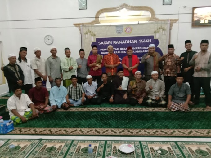 Kades Mahato Gelar Safari Ramadhan 1444 H Ke 10 Di Masjid Nur Ikhlas Sidorejo Pasir Putih  