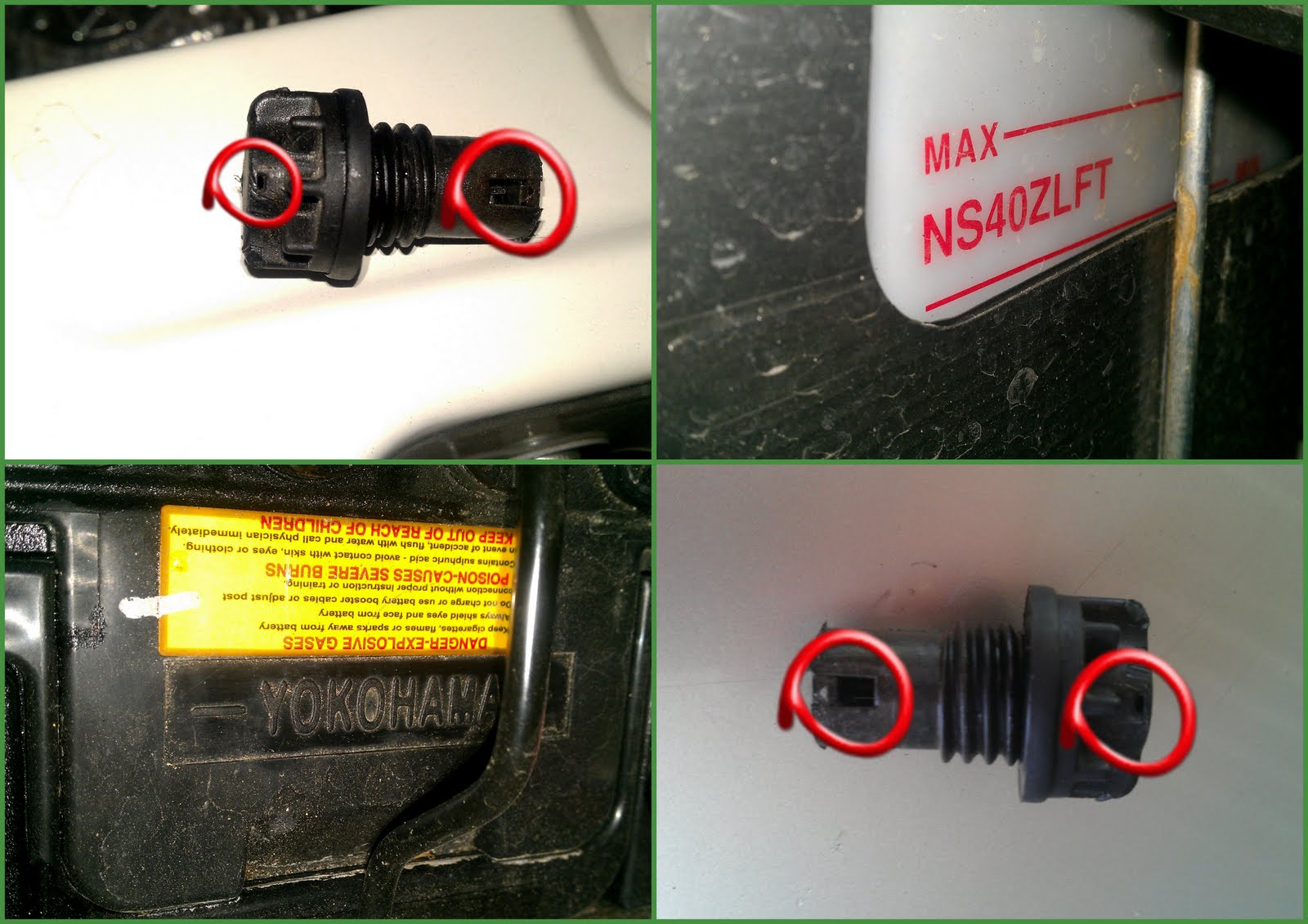 HomeMade DIY HowTo Make: How Perodua Alza Battery Leaks