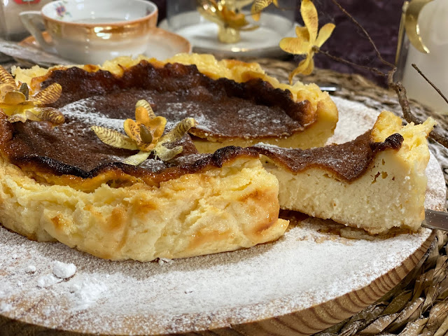 Receta de la famosa Tarta de queso del Restaurante La Viña de San Sebastian