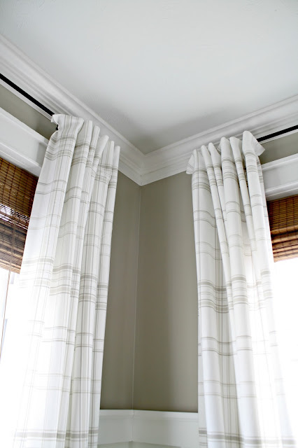 Easy pleated drapes with no sewing