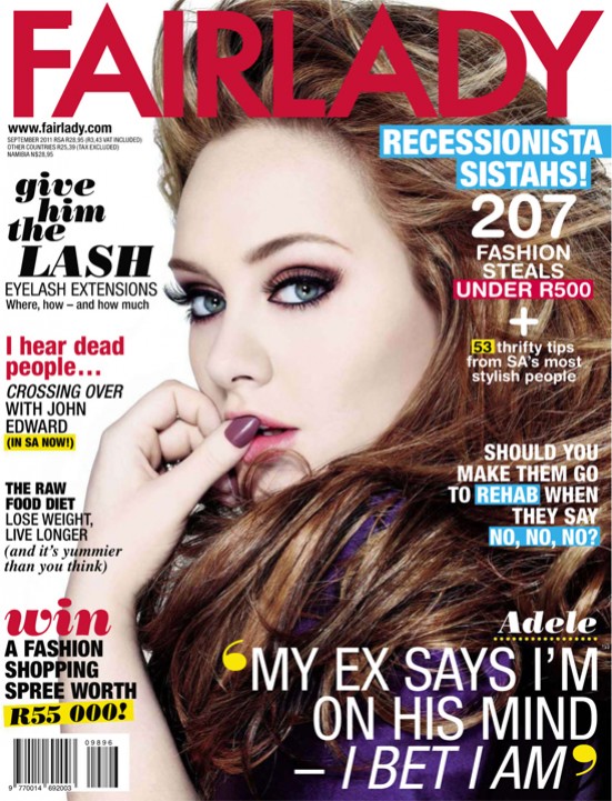 MAGAZINE COVER] Adele (Fair Lady)