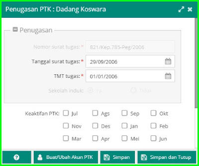 cara membuat akun gtk di dapodik semester 1 tahun 2019 2020