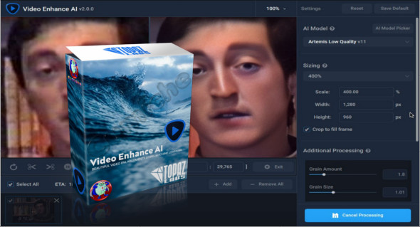 DESCARGAR Topaz Video Enhance AI 2.6.0 FULL ESPAÑOL 1 LINK