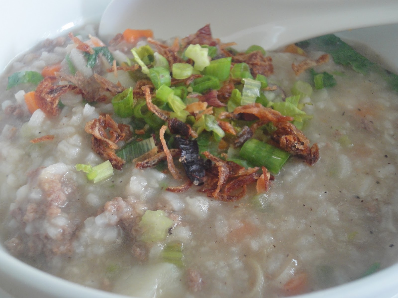 JUICY CAFE: BUBUR NASI DAGING