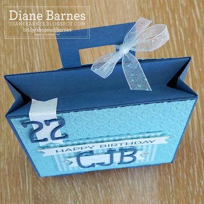 Handmade 3d interactive fun fold suitcase card designed by Di Barnes - made with Stampin Up Alphabet A La Mode dies, Basics embossing folder and Artistically Inked stamp set. #colourmehappy - stampinupcards - cardmaking - fancyfoldcards - Stampinupaustralia