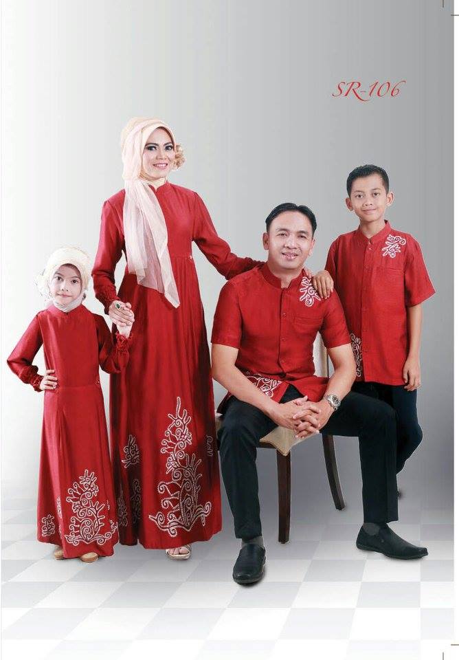 Pakaian Wanita Indonesia  Baju Muslim Terbaru  Butik Mudah Cantik: Gamis Sarimbit Keluarga 